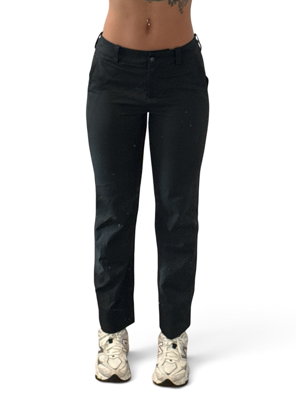 Nike Women's Black Straight-Leg Pants